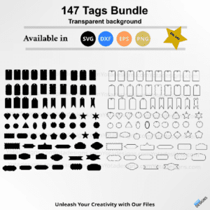 SVG tags, 147 tags svg bundle, clothes, tag Silhouette svg