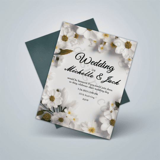 Template for 5x7 Invitation