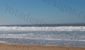 Beach and Ocean Wave Stock Photo (6000x4000px)